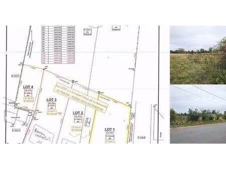terrain à vendre de 1000 m² à dour (vbd89785)