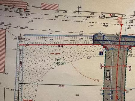 vente terrain à saint-michel-en-l'herm (85580) : à vendre / 448m² saint-michel-en-l'herm