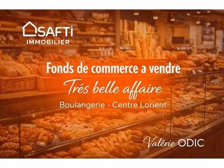 a saisir - larmor plage - fonds de commerce boulangerie  pâtisserie  traiteur   superficie
