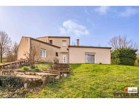 maison avec grand terrain