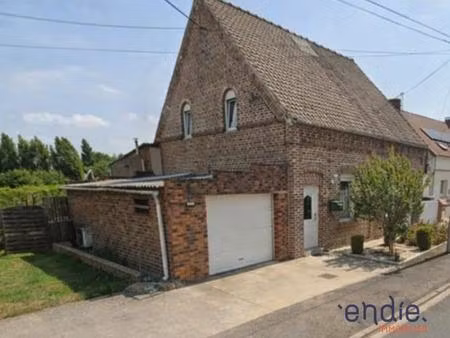 maison semi mitoyenne en village 6 pieces en campagne d' isbergues