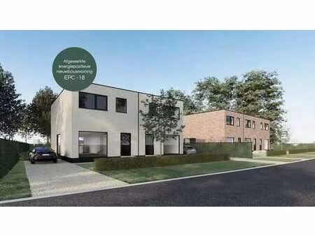 afgewerkte energiepositieve (epc -18) nieuwbouwwoning