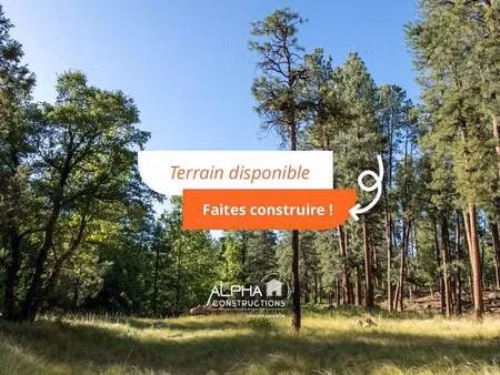 terrain constructible à vendre