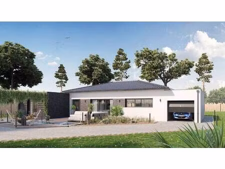 terrain avec maison neuve à vendre