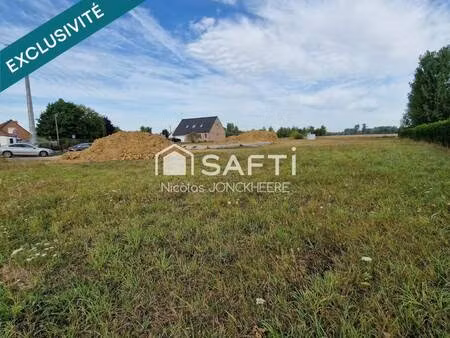 terrain constructible viabilisé à vendre