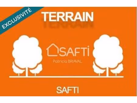 terrain constructible viabilisé à vendre