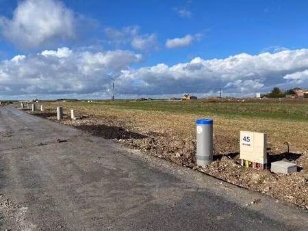 terrain constructible à vendre