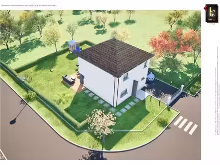 terrain avec maison neuf à vendre