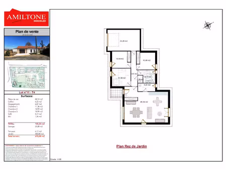 maison neuve de 101m2 lot 11 à guereins