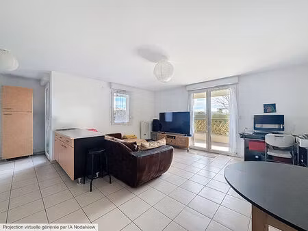 t3 71 m² - résidence de standing - double terrasse - 2 parkings sécurisés