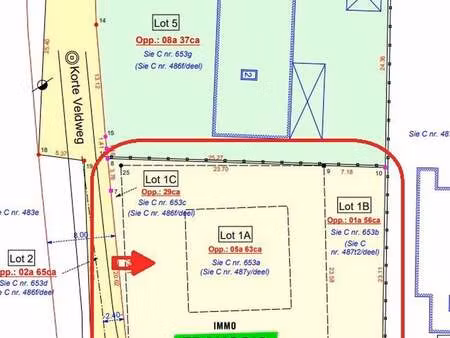 terrain à vendre à tremelo € 175.000 (lla65) - immo francois - rotselaar | zimmo