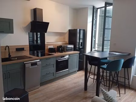 appartement t2 meublé - la réole