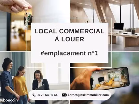 local commercial 1 000 m²