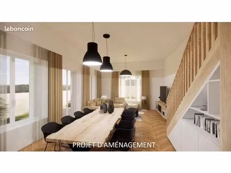 duplex 2 pièces 136 m²
