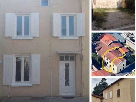 maison mitoyenne rénovée 5 pièces + 1 place de parking / vénissieux village