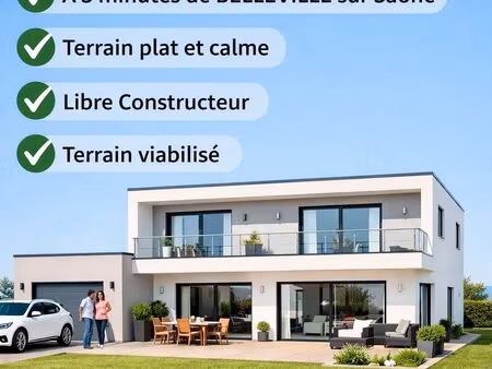 terrain 470 m² taponas