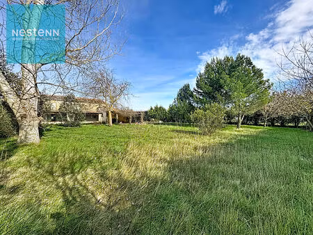 maison à vendre à mas saintes puelles - 5 pièces  155.60 m²  terrain 2250 m²