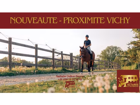 structure équestre 9 hectares + nombreux fermages