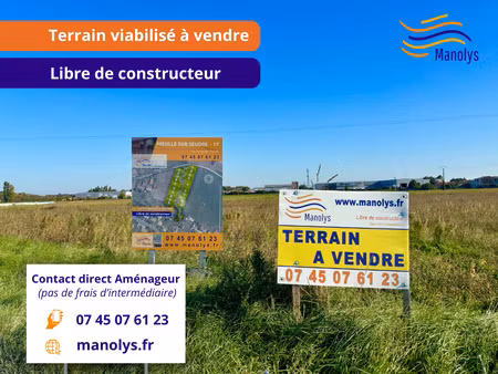 vente terrain 371 m² saint-sulpice-de-royan (17200)