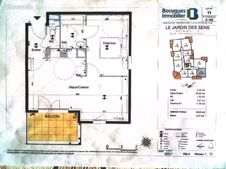a louer t2 43m2 centre ville six fours les plages