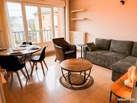 flers centre – grand t2 meublé 53 m²