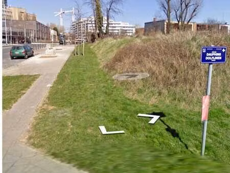 une parcelle de terrain