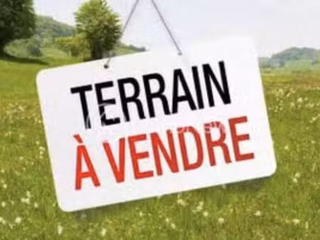 terrain constructible à vendre