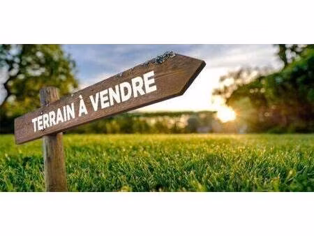 terrain constructible à vendre