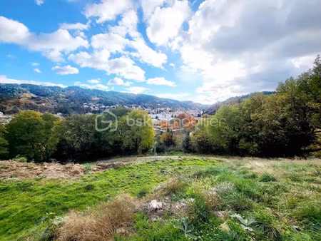 vente terrain 1409 m² à vals-les-bains (07600)  70 000 €