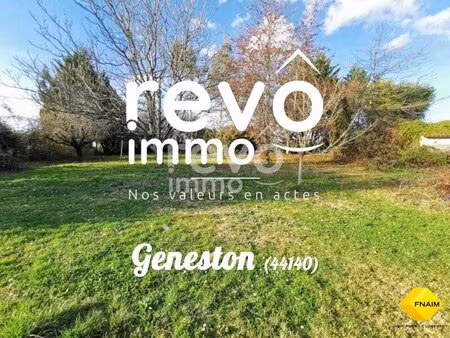 vente terrain 532 m² geneston (44140)