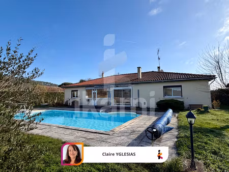 lumineux plain-pied avec piscine