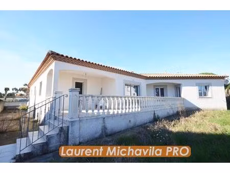 belle villa 4 faces de 116m2 sur une parcelle de 645m2