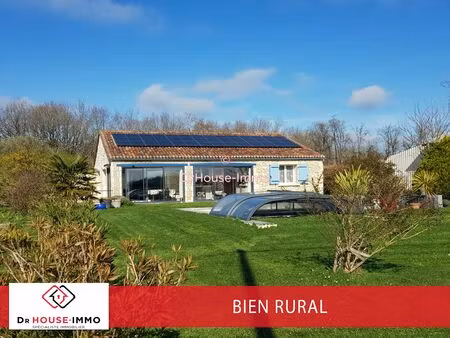 exploitation agricole +- 135000 m² avec habitation (récente) +- 125 m²  nombreuses dépenda