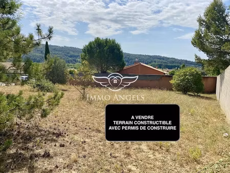 vente terrain à batir 475 m² à bize-minervois (11120)  85 400 €