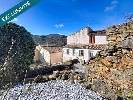 coup de cœur – maison r+1 avec terrasses – hauteurs de graissessac