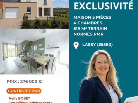 maison récente (2023) à lassy : confort - modernité - accessibilité pmr