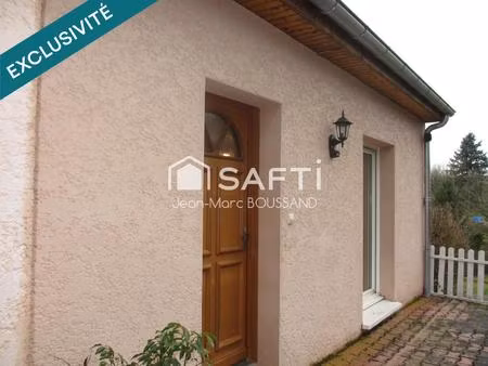 saint maurice les chateauneuf  maison t4 98m²