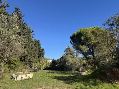 vente terrain 900 m² éguilles (13510)
