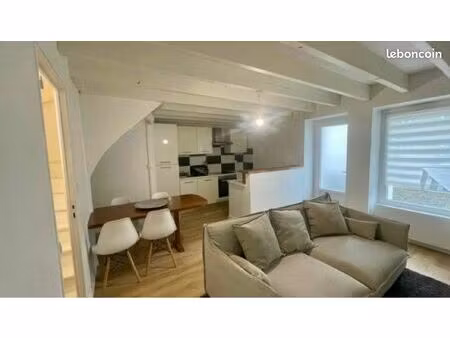 duplex 74 m² meublé & lumineux – 3 chambres – à 15 min de nantes