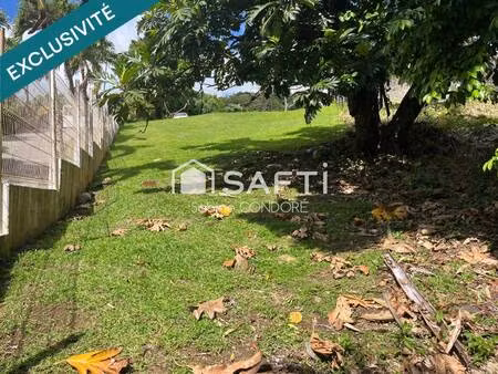 terrain constructible à vendre