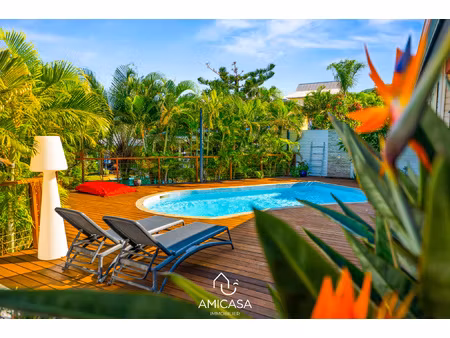 la saline les bains - rare sur le secteur villa t6 avec pisc