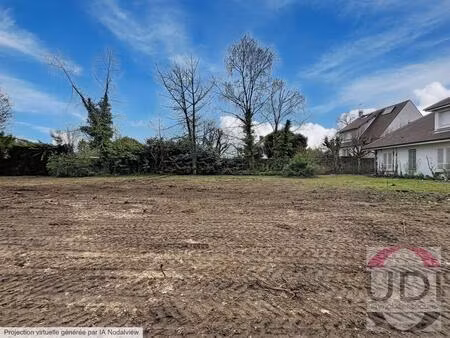 exclusivité udi - saintry - terrain à bâtir de 700m²