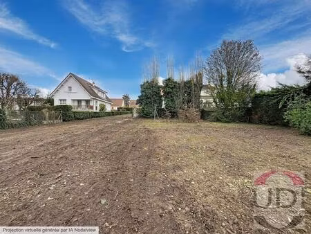 exclusivité udi - saintry - terrain à bâtir de 762m²