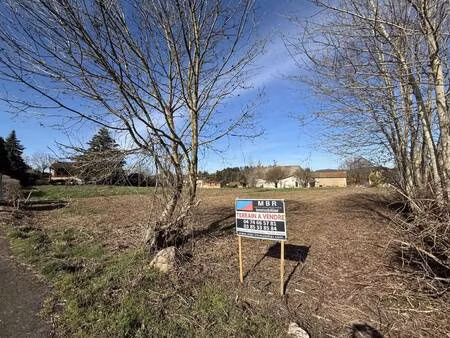 terrain constructible à vendre