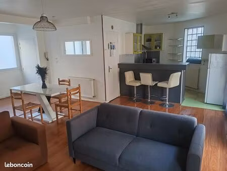 t4 meublé centre-ville lannion – 3 chambres – 83 m²