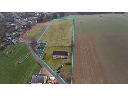 ciney: maison + 2 terrains à bâtir + terrain agricole