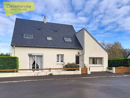 a vendre maison à vains (50300) avec 4 chambres et jardin