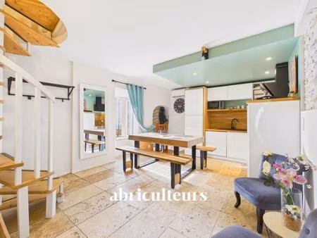 grans (13450) - maison de village t4 rénovée