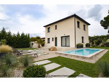 vends villa t5 contemporaine neuve 119 m2 terrain 482 m2