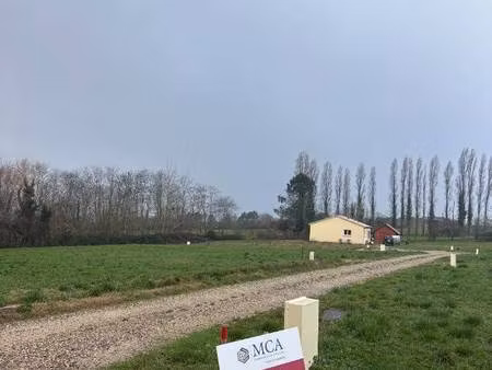 terrain constructible à vendre